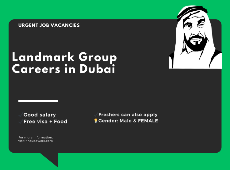 Landmark Group Careers in Dubai