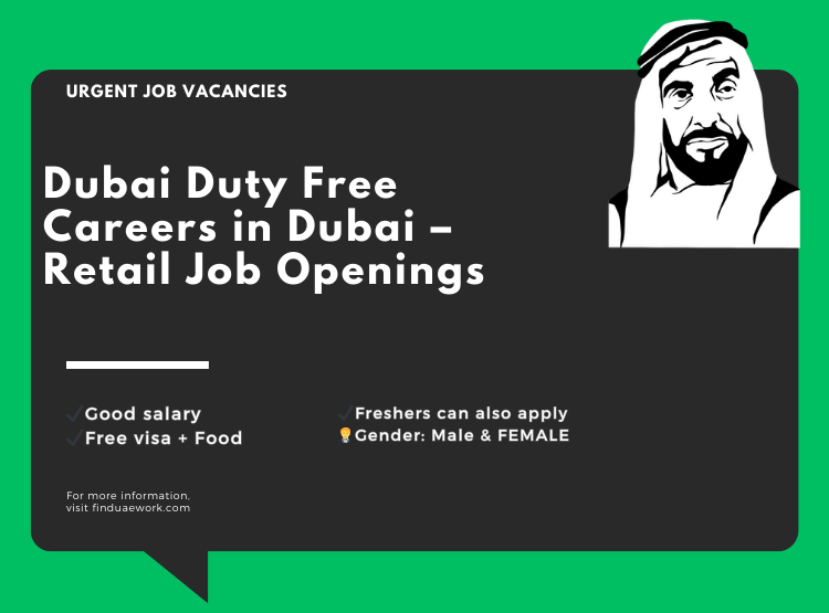 Dubai Duty Free Careers in Dubai – Retail Job Openings