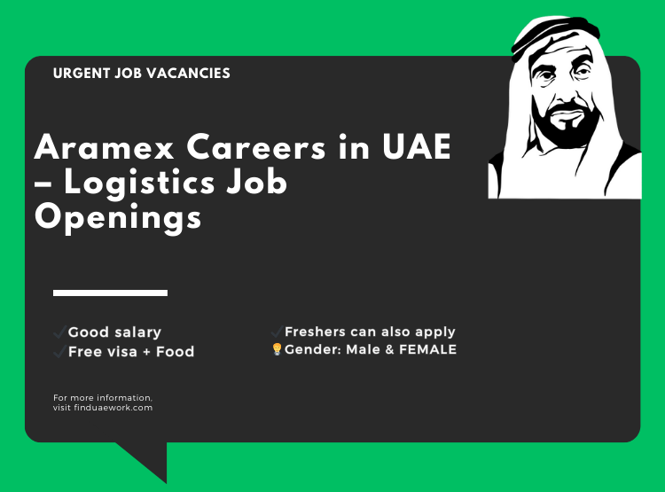 Aramex Careers in UAE – Logistics Job Openings for freshers