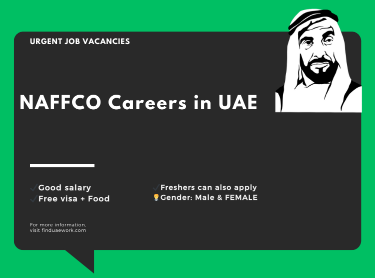 NAFFCO Careers in UAE  for freshers