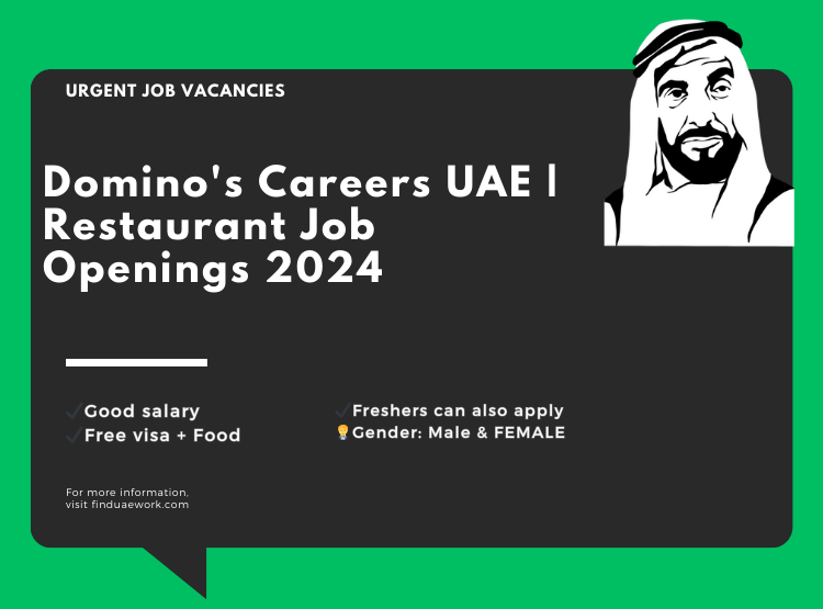 Domino's Careers UAE | Restaurant Job Openings 2025