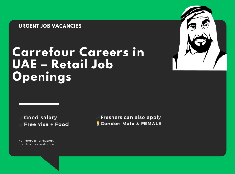 Carrefour Careers UAE | Retail Job Openings for freshers